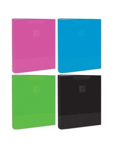 MARIOLA CARPETA ANILLAS MIXTAS 4X40MM FOLIO 4 COLORES SURTIDOS UNI Nº3